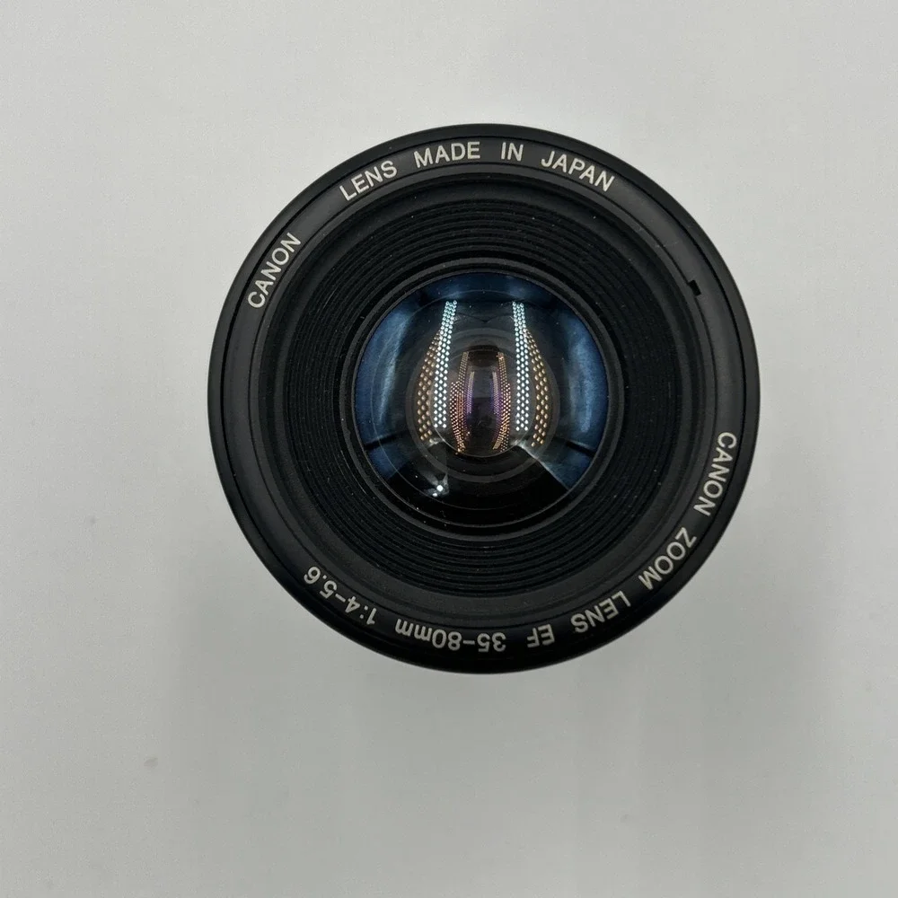 CANON EOS REBEL ll 35MM Camera SLR W EF 35-80MM F/4-5.6 Black Untested Parts